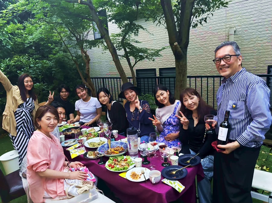 実際のワイン出張サービス風景 – ワインコンシェルジュ